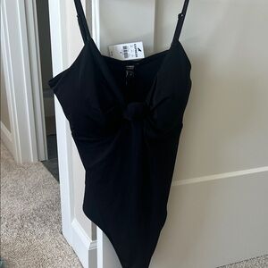 Express Black Women's bodysuit, contour collection, NWT